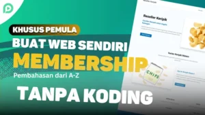 Cara Membuat Website Membership