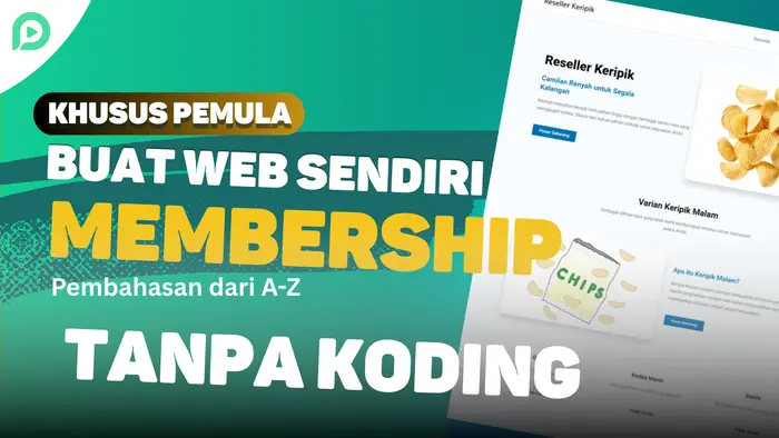 Cara Membuat Website Membership