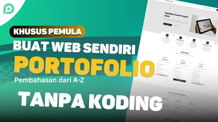 Cara Membuat Website Portofolio
