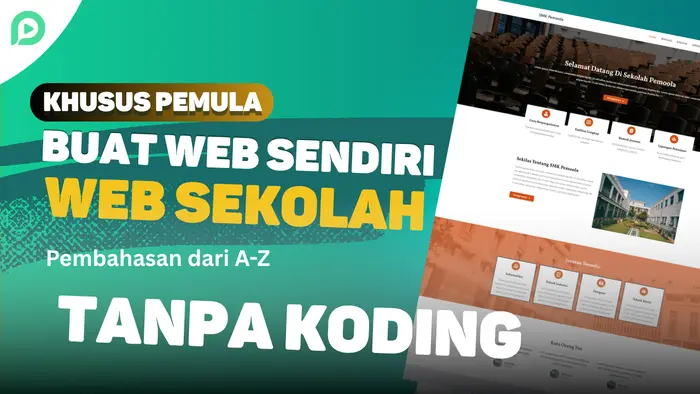 Cara Buat Web Sekolah